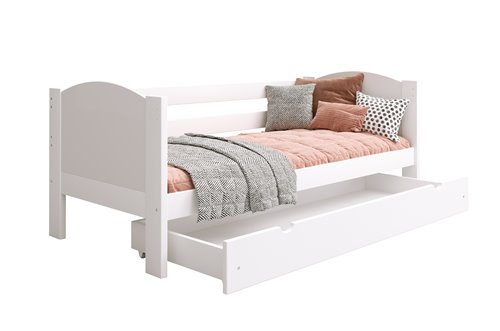 Drewniane łóżko ALICE
