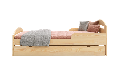 Drewniane łóżko ARTHUR