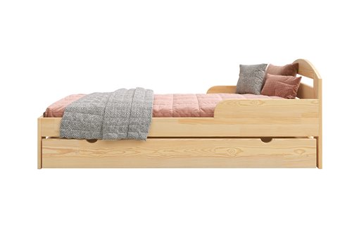 Drewniane łóżko BEATRICE