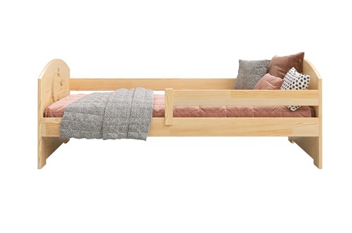 Drewniane łóżko LOUIS