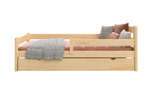 Drewniane łóżko MARGARET