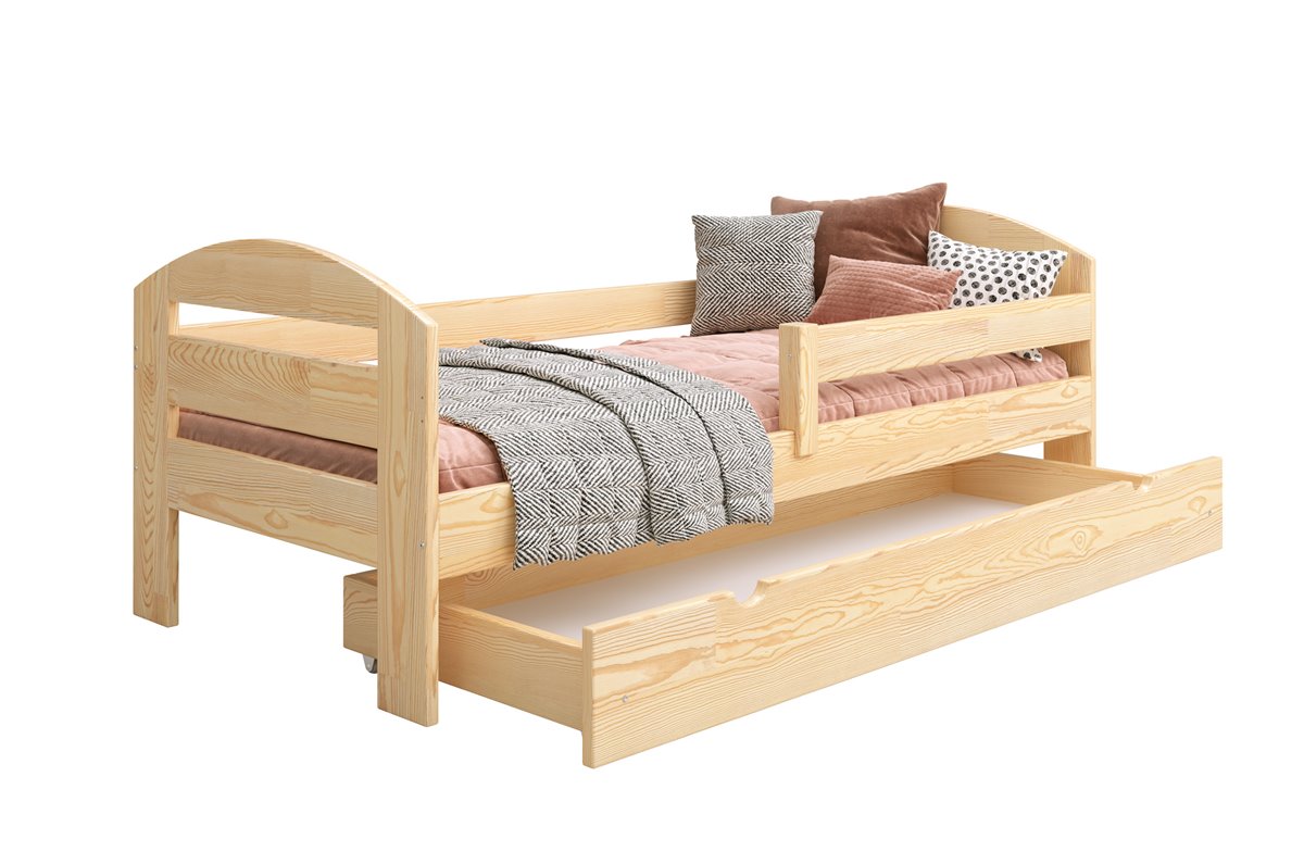 Drewniane łóżko PHILIP