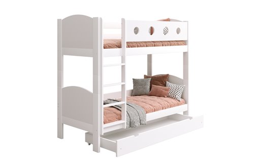 Drewniane łóżko ANTONIO