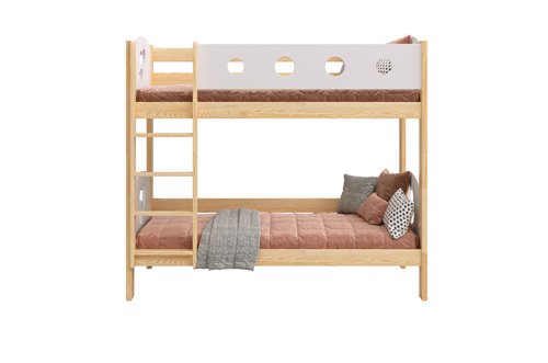 Drewniane łóżko ELENA