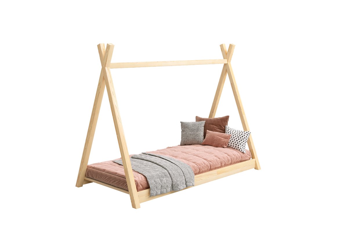 Drewniane łóżko TIPI