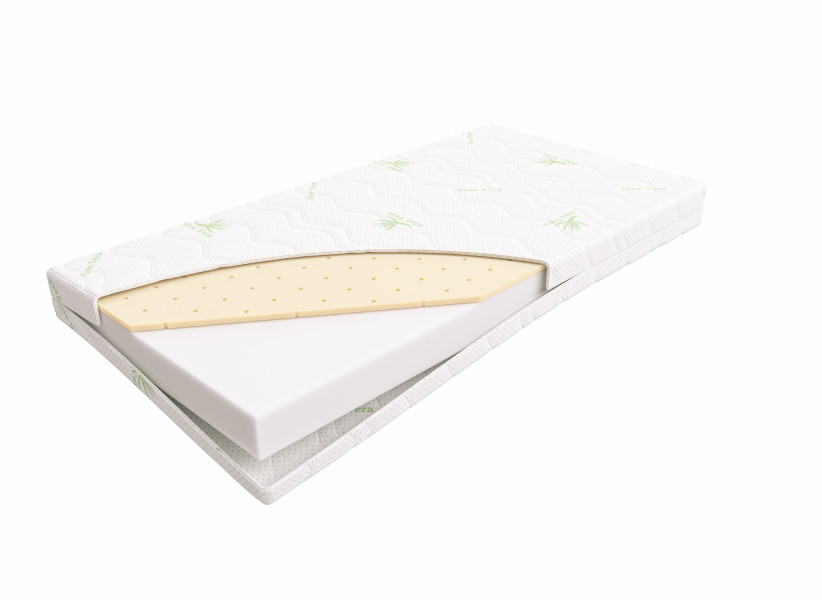 Materac Dziecięcy Piankowo - Lateksowy. Sprężysty Materac dla Dzieci