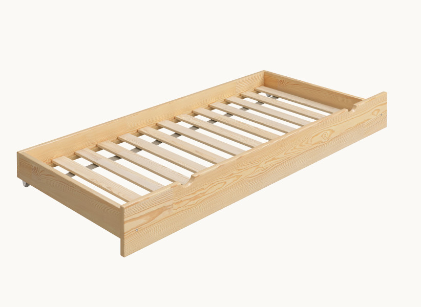 Drewniana Szuflada z Funkcją Spania do Łóżeczka Dziecięcego