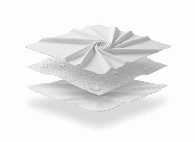 Ochraniacz na materac Premium trójwarstwowy