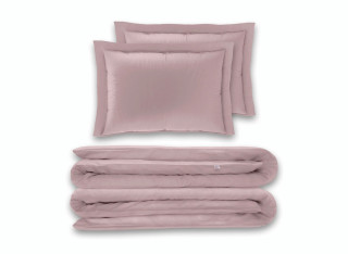 Pościel bawełniana pudrowy róż