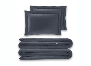 Pościel bawełniana szara perła