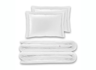 Pościel bawełniana biały puch