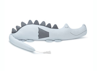 Poduszka smokozaur bawełniany szary