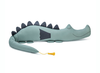 Poduszka smokozaur bawełniany zielony