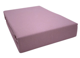 Prześcieradło wrzosowe Jersey czesany