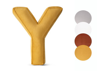 Poduszka ozdobna literka Y