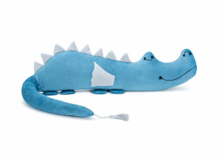 Poduszka smokozaur minky morsko-niebieski