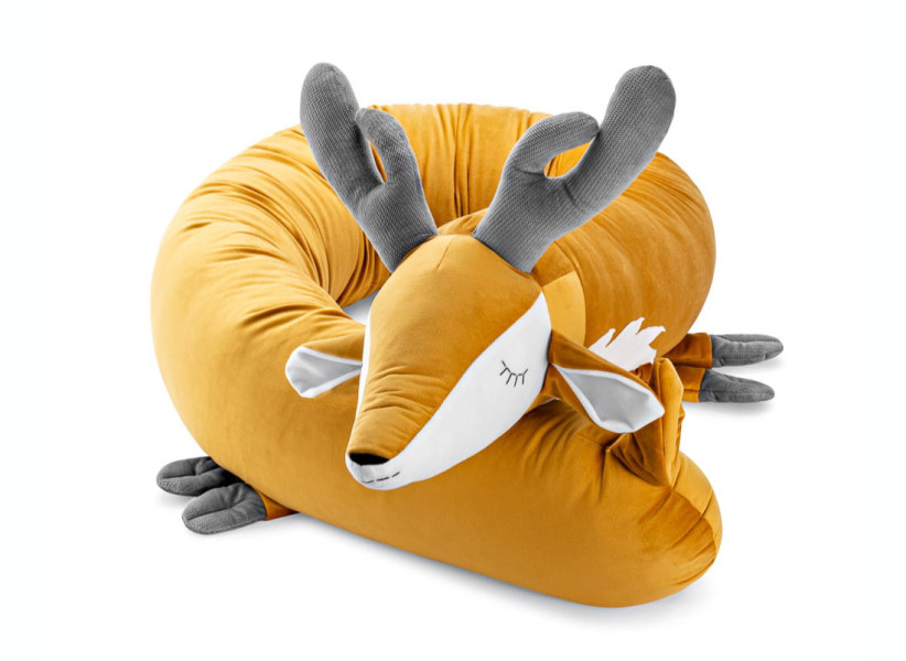 Jelonek – ochraniacz do łóżeczka i przytulanka leśna