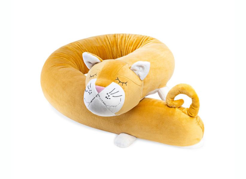 Kot – poduszka ozdobna i ochraniacz na ścianę