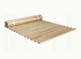 Drewniany stelaż do łóżka