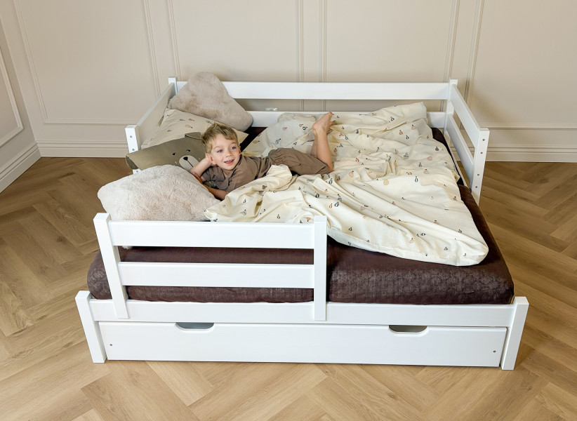 Łóżko ANNA — alternatywa dla Hemnes IKEA, rozsuwane | YOUKO
