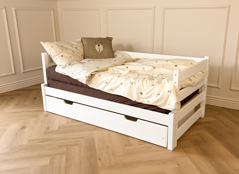 Łóżko ANNA — alternatywa dla Hemnes IKEA, rozsuwane | YOUKO