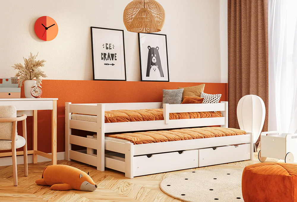 Podwójne łóżko dziecięce ERNEST