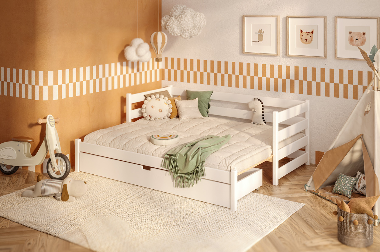 Drewniane łóżko jak Hemnes z Ikea. Poznaj lepszą alternatywę